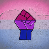 Bisexual Power Enamel Pin
